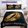 3pcs The Lord of the Rings Bedding Set Duvet Cover Closure Includes 1 Duvet Cover & 2 Pillowcases, Soft and Comfortable for All Seasons.