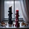 Ароматическая свеча «Духовный змей, обвивающий колонну» Праздничная декоративная свеча Декор для дома Свеча