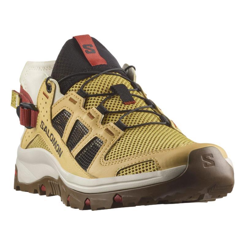 SALOMON Techamphibian 5 Дышащие Быстросохнущие Сцепление Обувь для речного треккинга Мужские Кроссовки Античное золото 477502