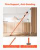 Cabinet Jack Support Pole, 4-Pack, 125-291 cm Steel Telescopic Quick Support Rod, Adjustable 3rd Hand System up to 90 kg Capacity for Installing