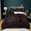 Lizard Print Three-Piece Fashion Kit Quilt Cover Bedding Factory Direct Sales