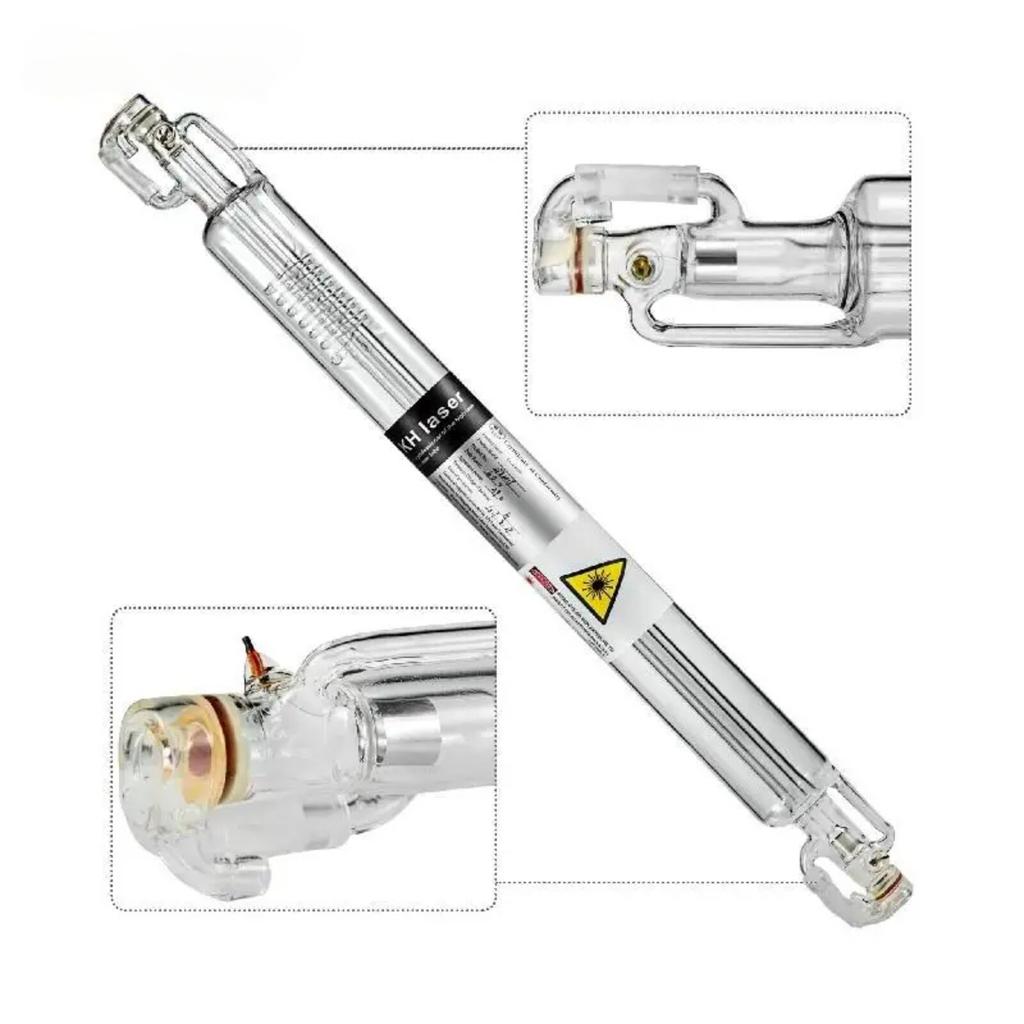 CO2 Лазерная трубка для Лазерной Гравировки Резки Гравировального Станка 40 Вт 700 мм × 50 мм