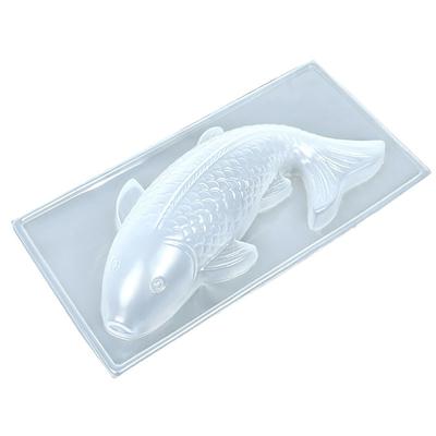 Форма для рыбы 3D Koi Fish Shape Пластиковая форма для торта, шоколадного желе, мыла своими руками, сахарная форма для выпечки