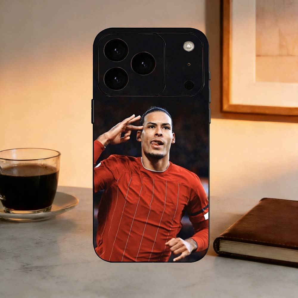 V-Virgil van D-Dijk FOOTBALL 4 Phone Case Silicone Soft For IPhone 17 16 15 14 13 12 11 X XR Plus Pro Max Plus