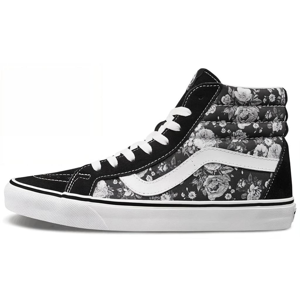 Vans SK8 HI Reissue Высокие Розовый Черный Белый Унисекс 'Черный Белый' VN0A4BV8TY9