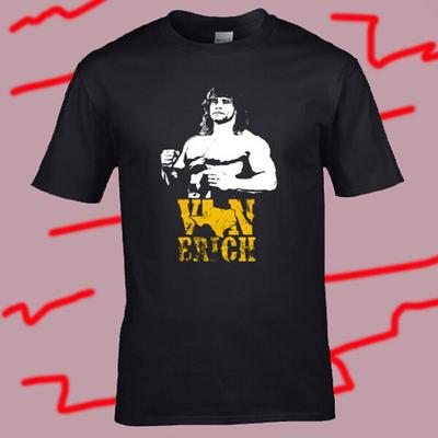 Черная футболка унисекс The Von Erich Wrestling Legend