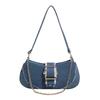 Denim Underarm Bag Women's Retro Fashion Casual Spring and Summer New Niche High-end Shoulder Bag