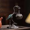 Red-crowned Crane Incense Burner Zinc Alloy Indoor Aromatherapy Creative Incense Burning  Gifts