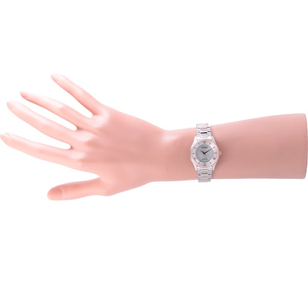 Citizen EM0404-51A ( Watch CITIZEN COLLECTION Eco-Drive Thin Pair Model Women's) Round Watch Silver