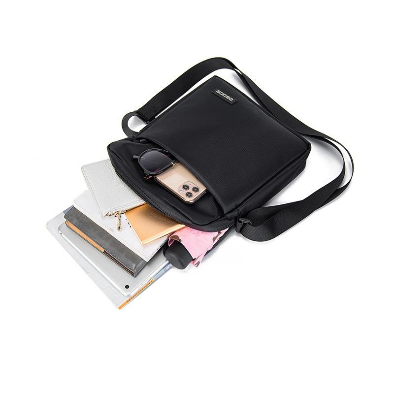 Простая мужская сумка на одно плечо, модная повседневная многофункциональная сумка через плечо, дорожная деловая сумка для отдыха на природе