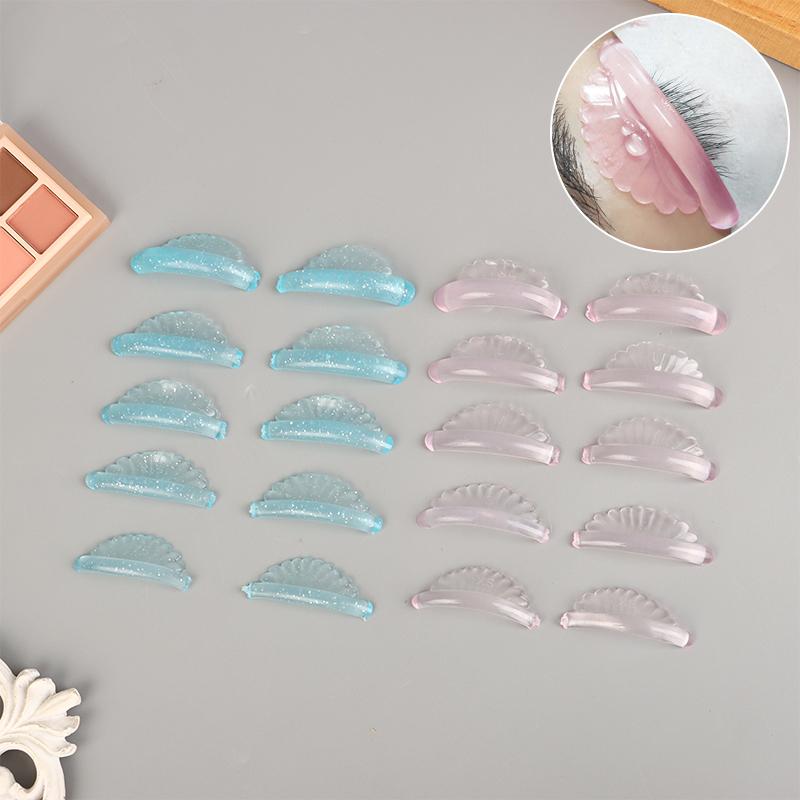 5 пар щитков для ламинирования ресниц в форме ракушки, силиконовые подушечки для завивки, аксессуары, инструмент для наращивания ресниц, аппликатор