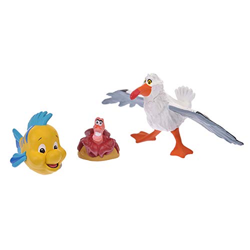 Disney Store The Little Mermaid Figure Set The Little Mermaid 30th (официальный)