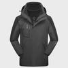Men's 1203 Three-in-One Winter Jacket: Windproof, Waterproof, and Velvet-Thickened for Outdoor and Mountaineering