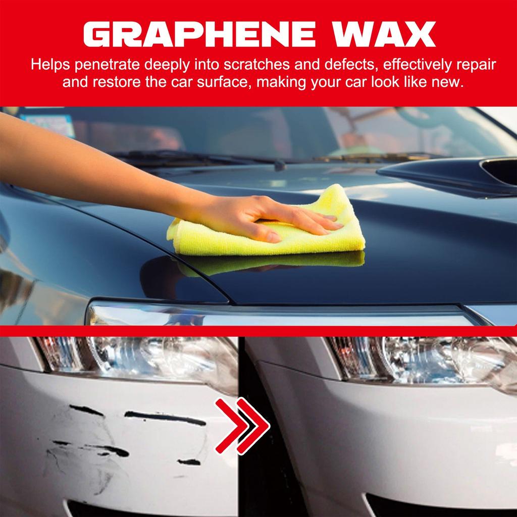 Car Scratch Wax, Car Scratch Paste Polishing Wax, Car Scratch Removal Kit With Wipe And Sponge For Car Vehicle Deep Scratches