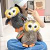 Simulation Owl Cute Plush Three-dimensional Doll Decoration Model Animal Series Toy Doll Soft Children's Birthday Gift Gift