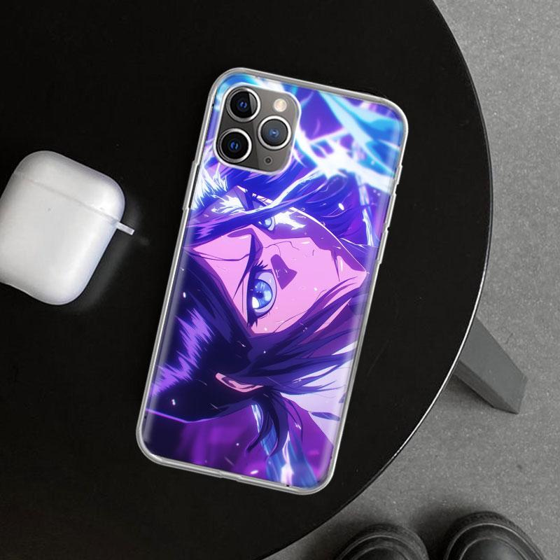 Чехол для телефона Bleach Кучики Рукия для iPhone 11 12 13 Mini 14 15 Plus 16 Pro Max 17 Air 7 8 + SE Арт Индивидуальный Fundas 11 12