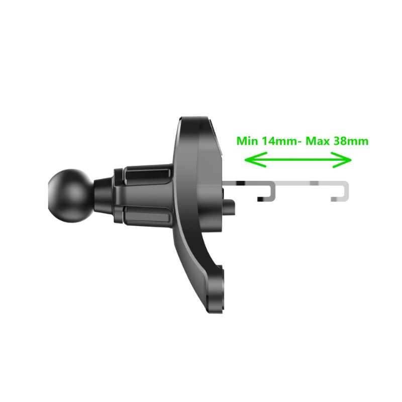 Держатель для телефона с вентиляционным отверстием для автомобильных аксессуаров, новое Y-образное основание второго поколения, круглый держатель для вентиляционного отверстия на борту, зажим для кронштейна
