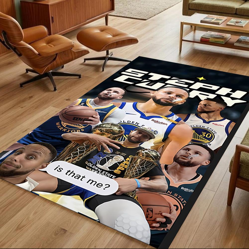 Golden State Warriors Curry Dynasty Large Mouse Pad Desk Mouse Pad Desktop Mouse Pad Non-Slip Rubber Base Office and Gaming Desk Decoration