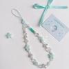 Star Beaded Phone Charm 25cm PVC Beaded Strap Phone Lanyard Wrist Phone Chain