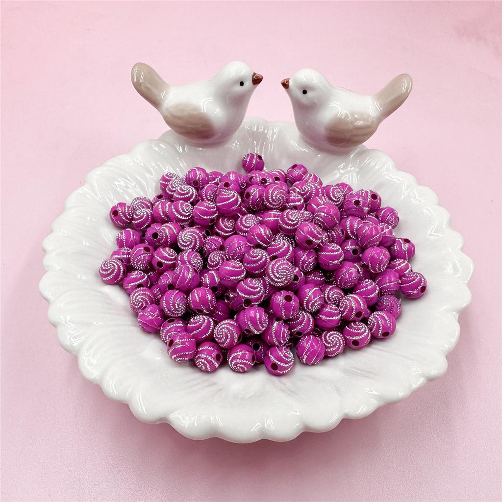 100 шт. Бусины-разделители 8 мм для изготовления ювелирных изделий со стразами, свободные бусины, акрил