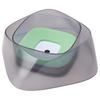 Pet Floating Bowl Multifunction Spill Proof Automatic Dog Water Bowl for Cats Dogs PetsMorning Mist Green
