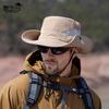 Spring and Summer Sun Protection Sun Hat Men's Outdoor Fishing Climbing Bucket Hat Breathable Large Brim Sun Hat