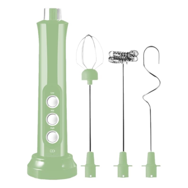 Кухонный мощный вспениватель молока, ручной миксер для напитков, электрический венчик для пены