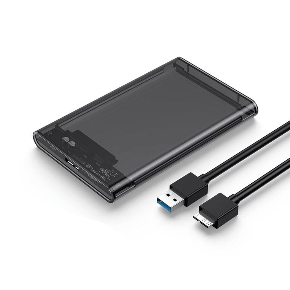 USB 3.0 Прозрачный мобильный жесткий диск 2,5-дюймовый SATA последовательный жесткий диск коробки внешний Har D7G5