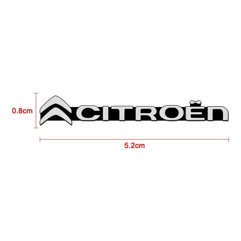 1/2/4 шт. Декор Автозвука 3D Алюминиевый Значок Эмблема Наклейка Для Citroen C1 C3 C4 Grand Picasso C4L C5 C6 C8 VTS Aircross
