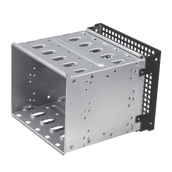 5 Slots 3.5inch HDD Cage Rack SATA SAS Hard Driver Tray Caddy
