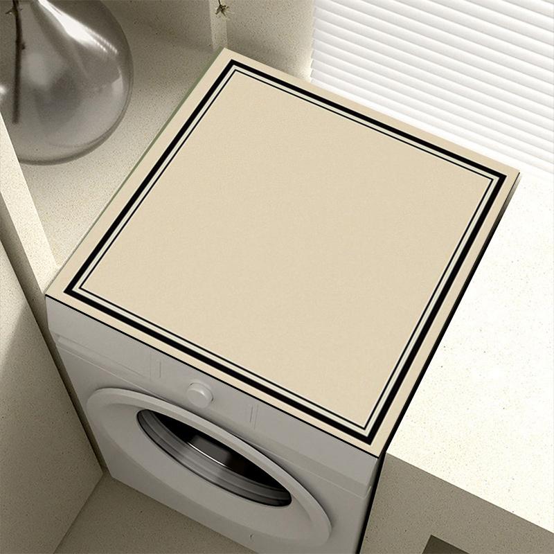 Коврик из искусственной кожи для защиты от пыли, прочный чехол для стиральной машины, пылезащитный чехол для холодильника, верхняя защита для шкафа, водонепроницаемая подкладка для обеденного стола