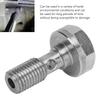 M8 X 1.0mm Banjo Bolt Seal Heat Resistant Heavy Duty Banjo Bolt Fitting with 2 Washers for Tubing Systems