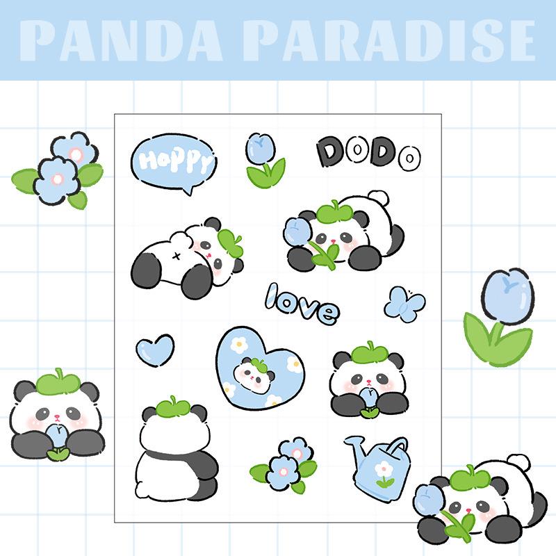 Adorable Black Cat Stickers - Cartoon DIY Waterproof Stickers for Journals, Water Bottles, and Phones