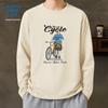 JEANSWEST LIFE Мужская футболка с длинным рукавом Earth Cycle, тяжелый хлопок