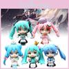 Miku 5pcs Hatsune Q Version Model Toy Cartoon Children Cake Decoration Baking