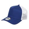 New Era 9FORTY Mesh Solid NewEra with 99HeadwearShop Royal Blue with White One Size Fits All Men's Cap, Color, NE205, Sticker, Mesh, [Used]