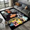 3D Printing Rod Wave Rapper Area Rug,Carpet Rug for Home Living Room Bedroom Sofa Doormat Decor,kids Play Non-slip Floor Mat