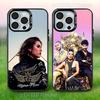 Королева Фلو La Reina Del Flow Чехол для телефона для iPhone 17,16,15,14,13,12,11,Pro,Max,Plus,E,Air,Mini Черный IMD Чехол