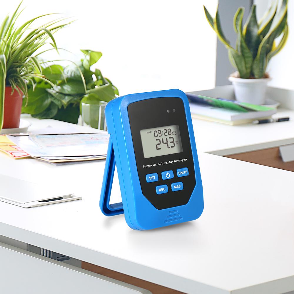 Мини-USB регистратор данных влажности и температуры RH TEMP с функцией записи влажности и температуры, тепловым индексом и точкой росы