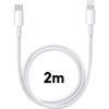 Кабель USB-C Lightning 2 м для iPhone 14/14 PLUS/14 PRO/13/13 PRO/13 PRO MAX/SE 2022/12/12 MINI/12 PRO/11 PRO/11 PRO MAX Phonillico®