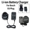 Зарядное устройство для аккумуляторов Bosch 10,8 В 12 В BAT411A BAT412A, вставляемых напрямую, литий-ионных, с защитой, штепсель EU