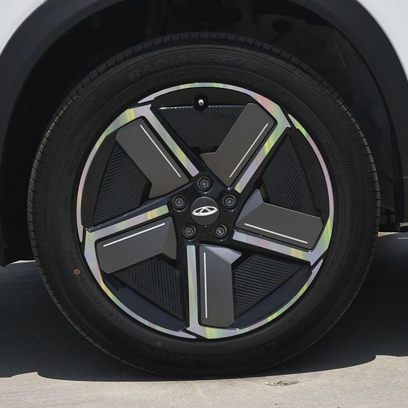 Для jaecoo j7 phev 2025 Аксессуары Наклейка на колесо автомобиля Устойчивая к царапинам Износостойкая Антикоррозийная Внешние аксессуары