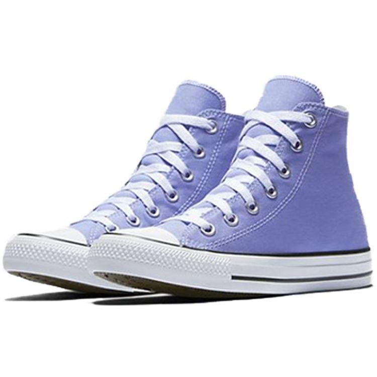Converse Chuck Taylor All Star Сезонные высокие ретро повседневные парусиновые кроссовки унисекс светло-фиолетовый 160455F