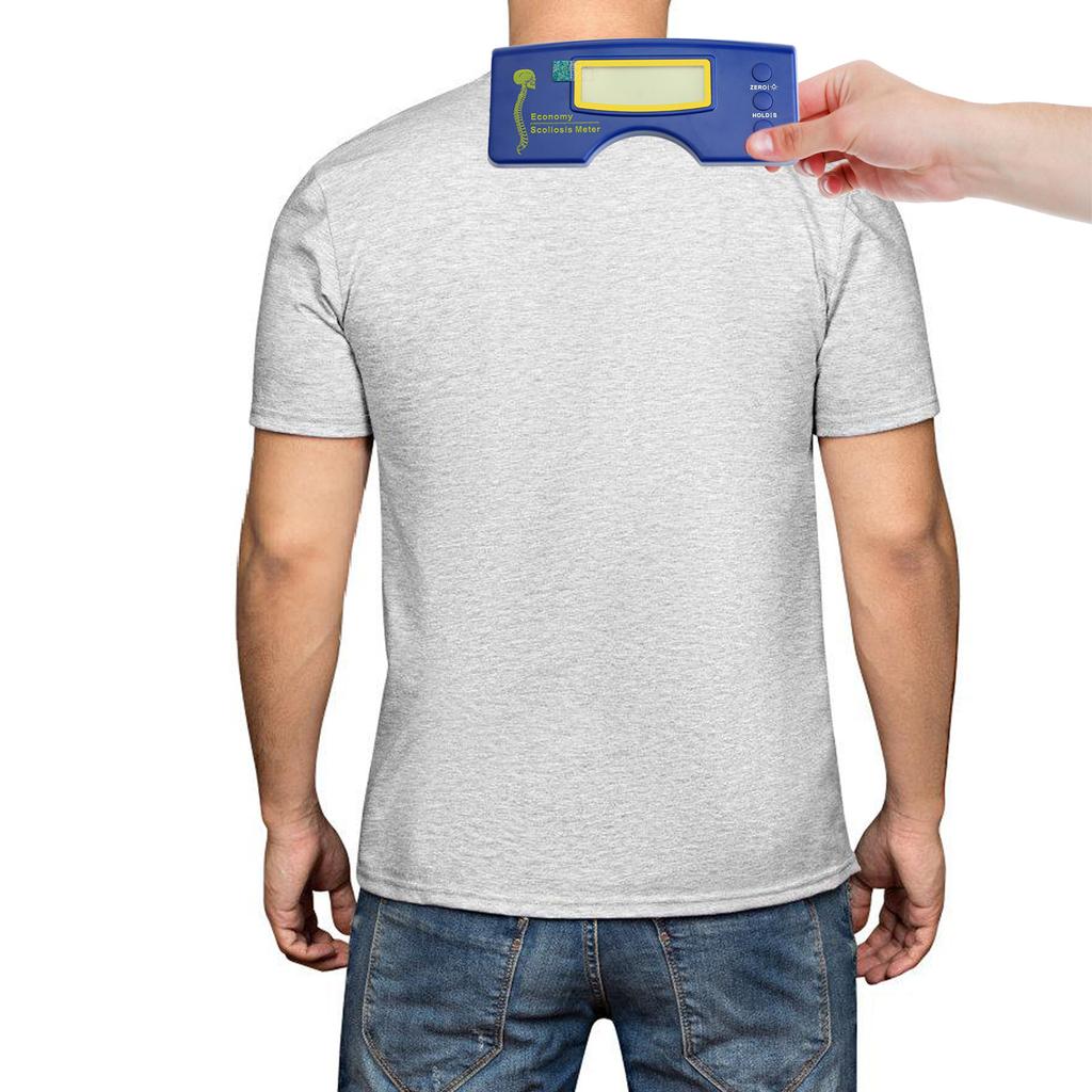 Цифровой измеритель сколиоза, измерительный прибор для позвоночника человека, диапазон сколиометра 0-30 градусов, детектор для измерения выравнивания позвоночника