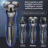 8D Multifunctional Men's Electric Shaver, Full-Body Washable, USB Car Charger Compatible