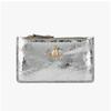 Vivienne Westwood Metallic Crinkle Slim Long Zipper Card Wallet 54020004w L00a7 Q401