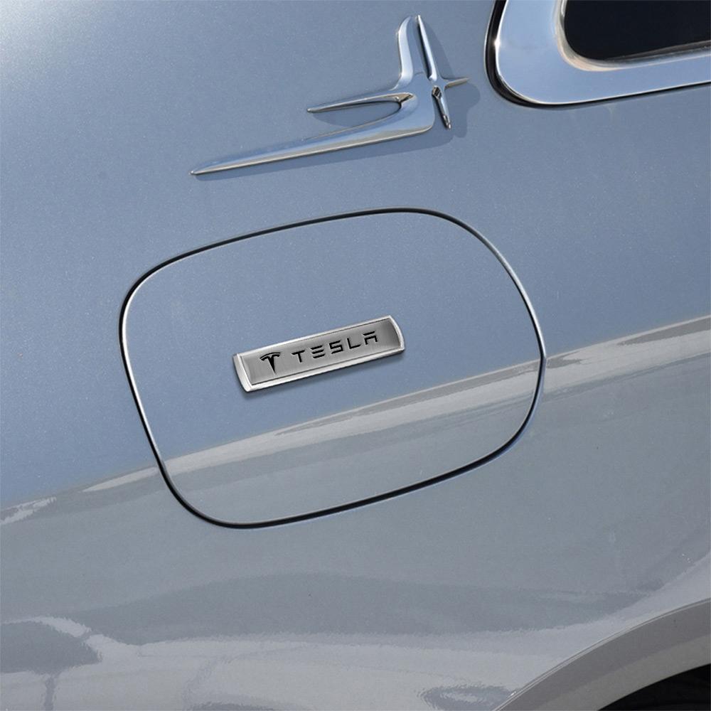 DUMYS1 3D Car Metal Emblem Car Body Side Window Badge Sticker For Tesla Model 3 Model S Model X Y 2020 2021 2022 Roadster Invader Coil