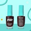 SUGAR POP Лак для ногтей Красный Бордовый Глянцевый Финиш Лак для ногтей Стойкий Быстросохнущий Устойчивый к сколам Маникюр для женщин 10 мл