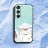 Natsume Y-yuujinchou Nyanko Phone Case For Samsung S 25,24,23,22,30,21,10,9,Ultra,Plus,Lite,FE,4,5G Black Soft Case