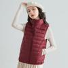 Down jacket women's vest autumn and winter new casual down vest fashion vest stand-up collar vest tide